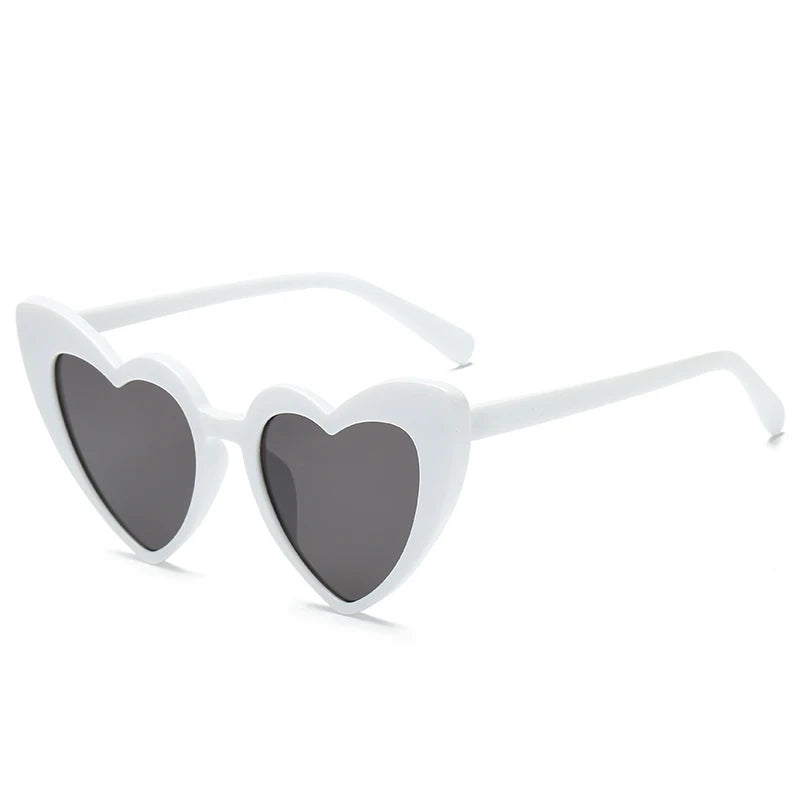 Vintage Love Shape Sunglasses