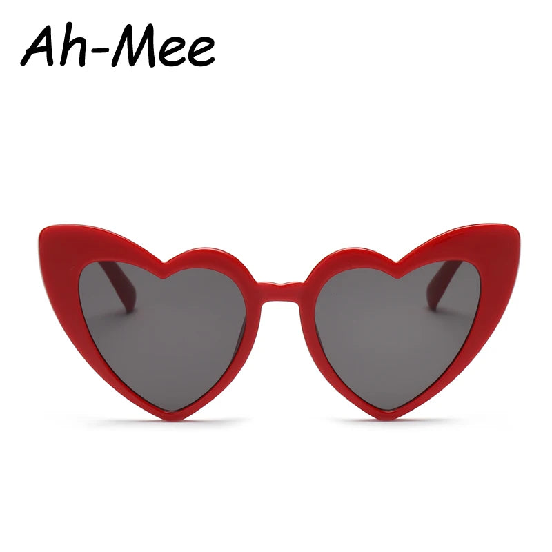 Vintage Love Shape Sunglasses