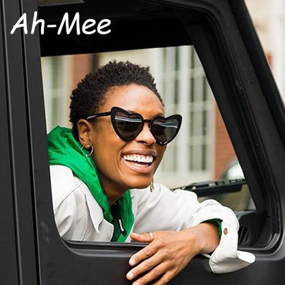 Vintage Love Shape Sunglasses