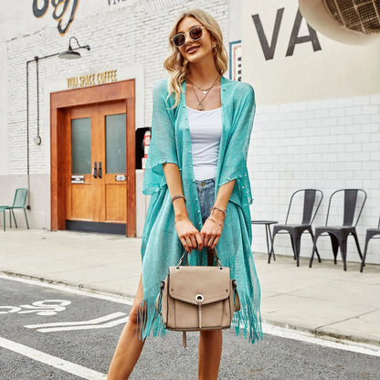 Sexy Gold Bikini Cover Up for Summer Beach Vibes