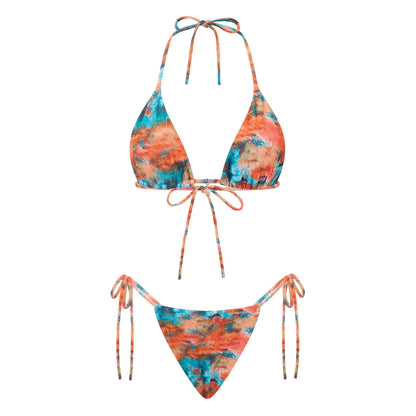 Floral Halter Bikini Set  Chic and Sexy