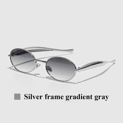 Luxury Oval Sunglasses