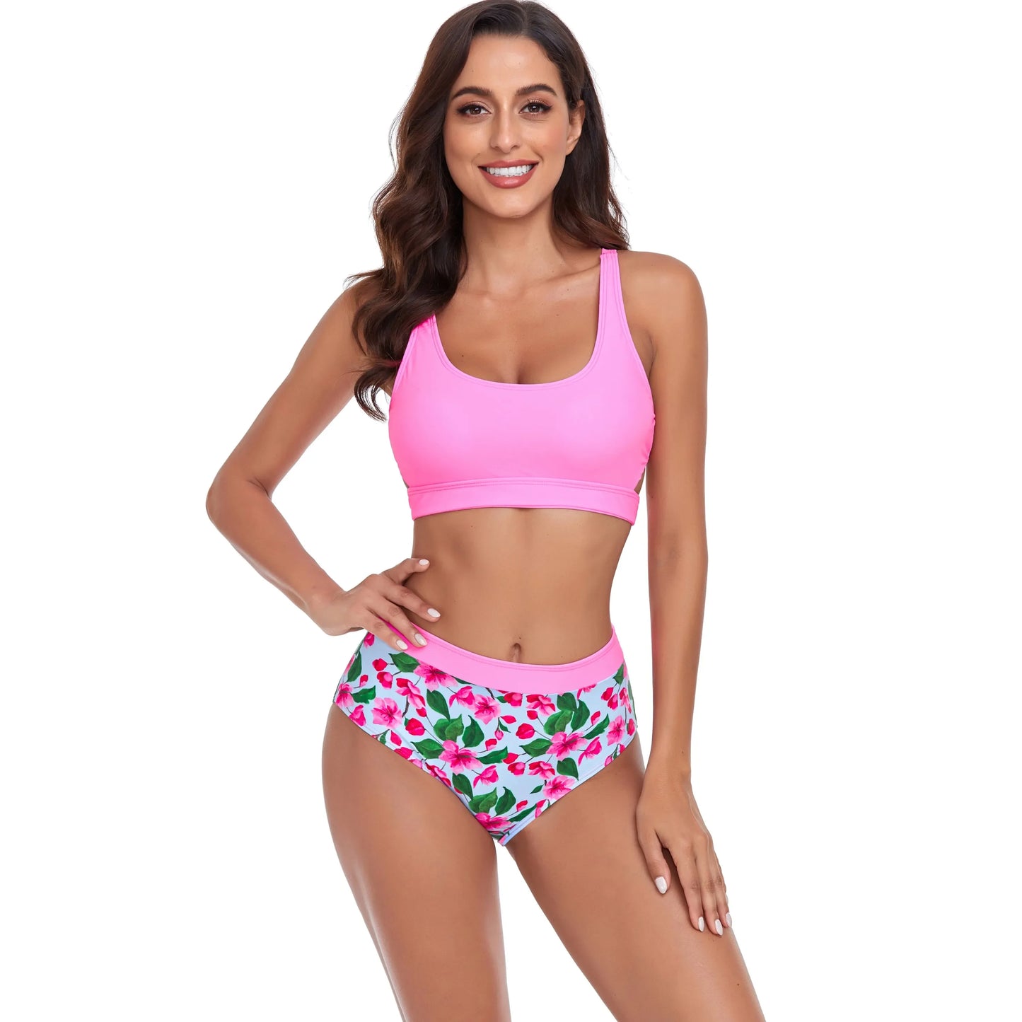 Tummy Control High Waist Bikini Set