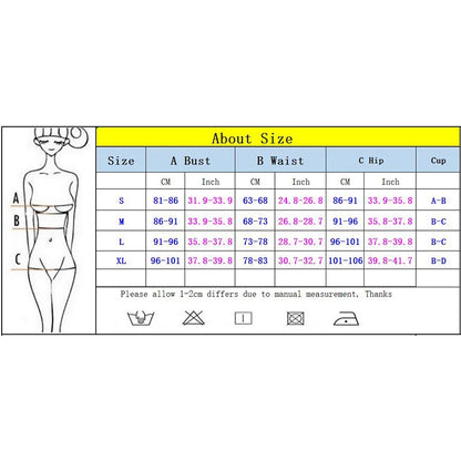 Women’s Sexy Halter Bikini Swimwear