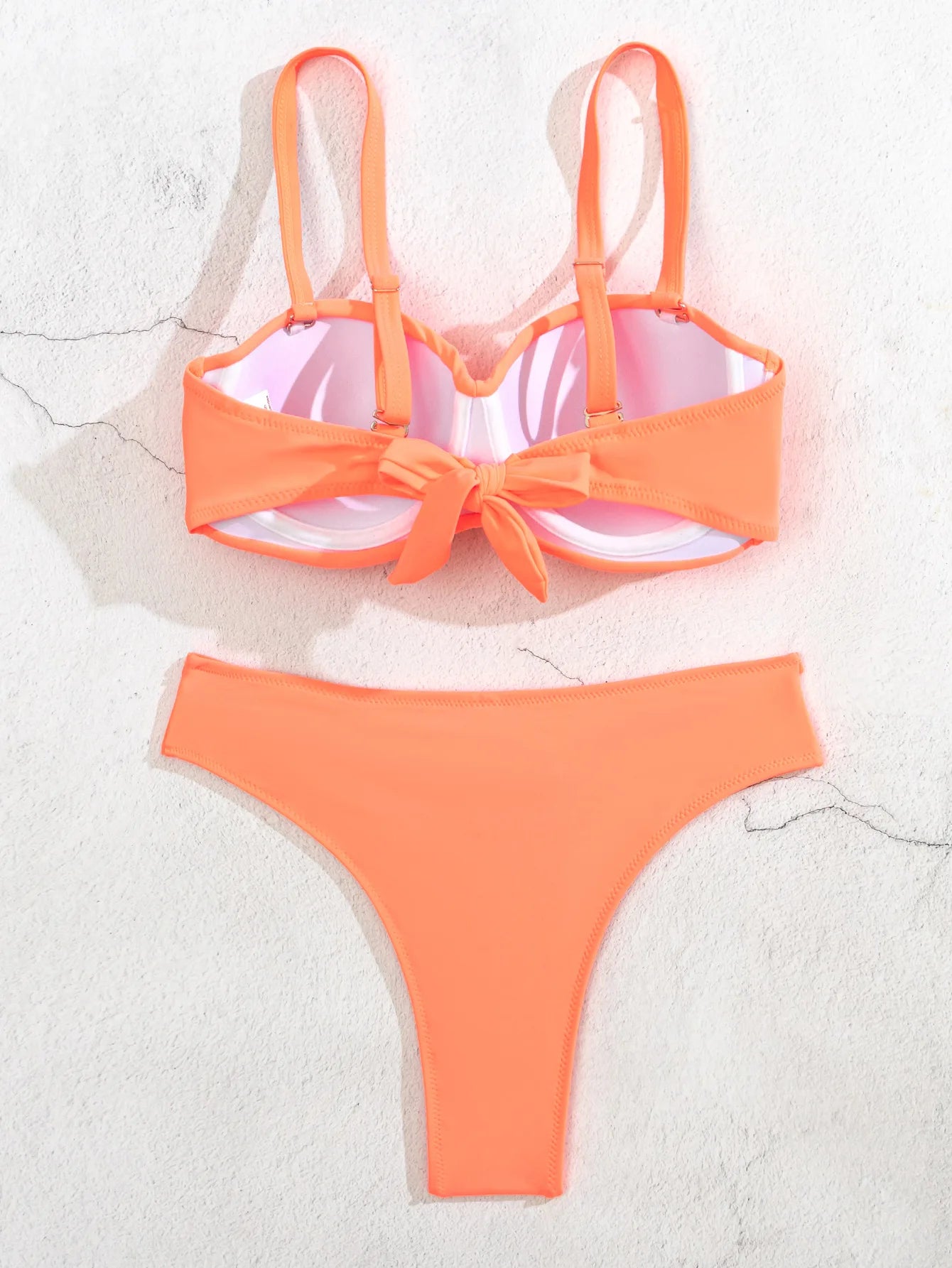 Casual Two Piece Bikini Set