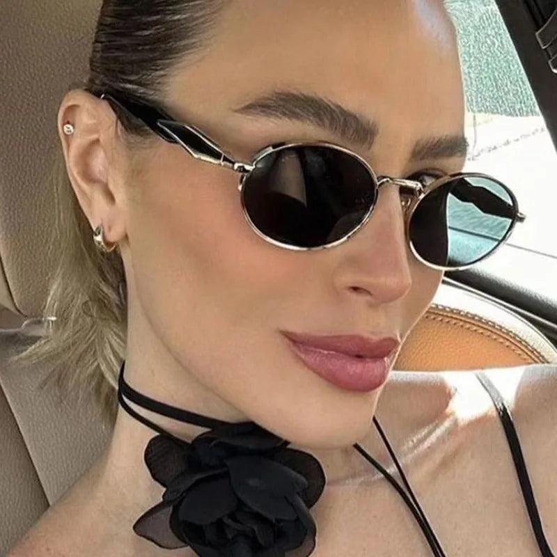 Luxury Oval Sunglasses